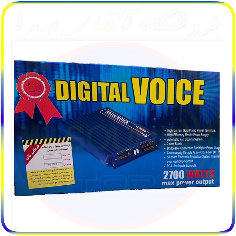 آمپلیفایر 100*4 دیجیتال ویس مدل 4800