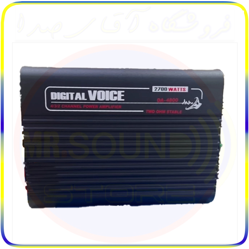 آمپلیفایر 100*4 دیجیتال ویس مدل 4800